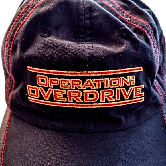 Snap-on Tools "OPERATION OVERDRIVE" Bk/Gray Ball Cap ~ K Products ~ Embroidered - Picture 4 of 10